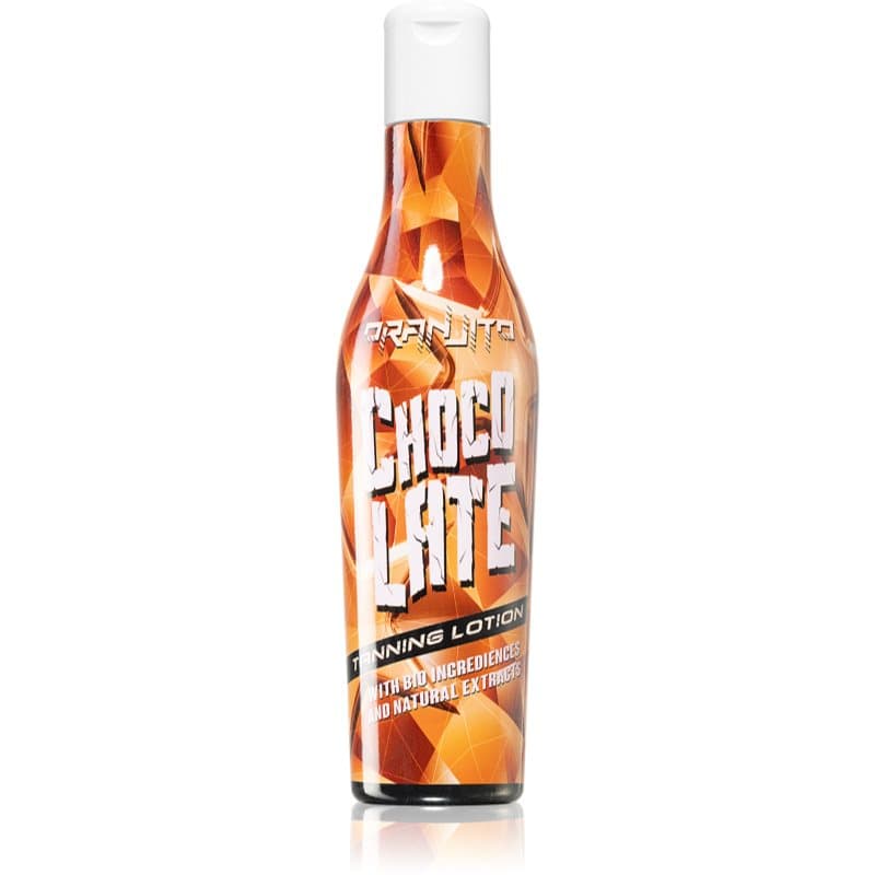 Oranjito Chocolate Bronze zonnebadlotion voor solaria met bio-componenten en een bruiningsversneller 200 ml
