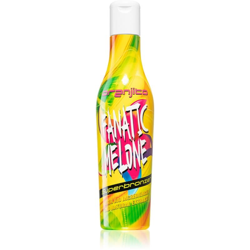 Oranjito Fanatic Melone Superbronzer zonnebadlotion voor solaria met bio-componenten en een bruiningsversneller 200 ml