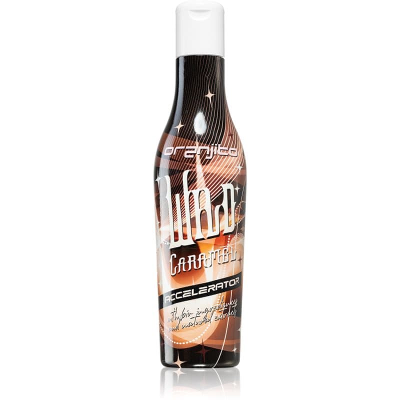 Oranjito Level 2 Wild Caramel zonnebadlotion voor solaria met bio-componenten en een bruiningsversneller 200 ml