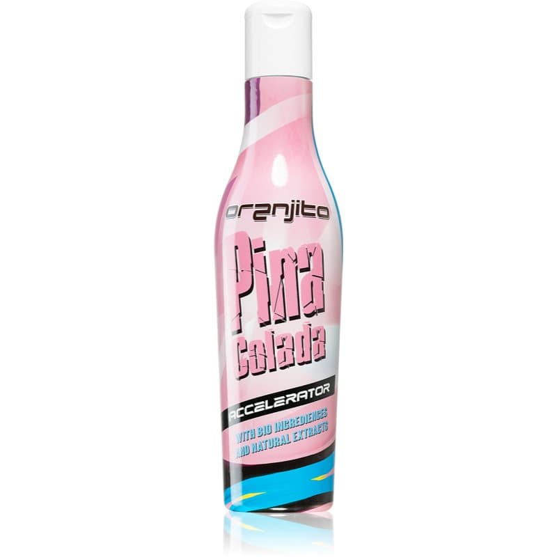 Oranjito Pina Colada Accelerator zonnebadlotion voor solaria met bio-componenten en een bruiningsversneller 200 ml