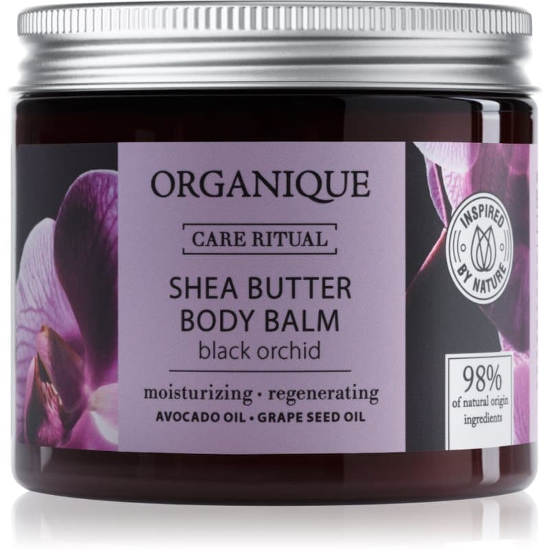 Organique Black Orchid Voedende Body Balm met Shea Butter 200 ml