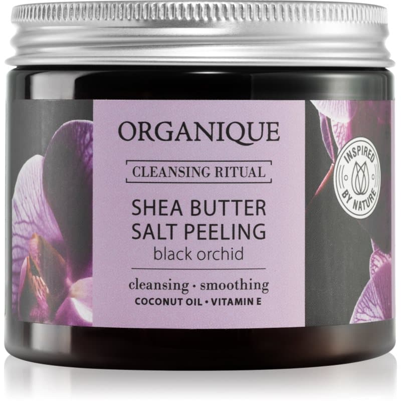 Organique Black Orchid Zout Peeling met Shea Butter 200 gr