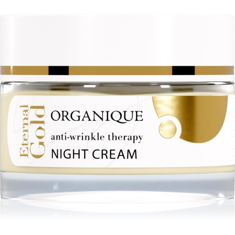 Organique Eternal Gold Anti-Wrinkle Therapy Hydraterende Anti-Rimpel Nachtcrème 50 ml