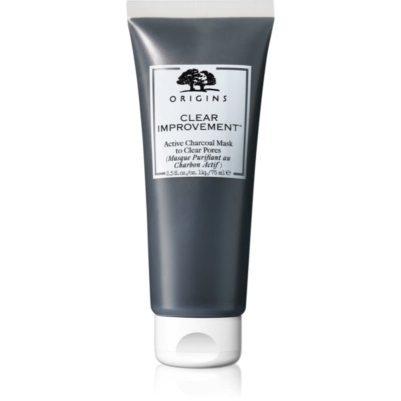 Origins Clear Improvement® Active Charcoal Mask To Clear Pores Reinigingsmasker met Activekool 75 ml