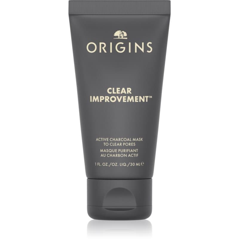 Origins Clear Improvement® Active Charcoal Mask To Clear Pores Reinigingsmasker met Activekool 30 ml
