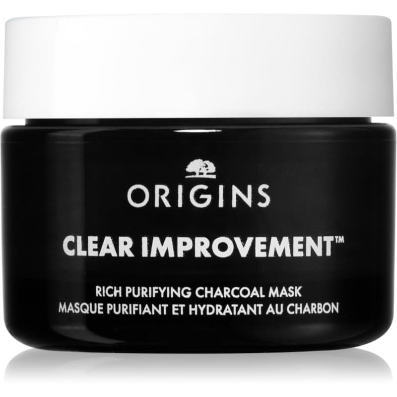 Origins Clear Improvement® Rich Purifying Charcoal Mask Reinigingsmasker met Activekool 30 ml