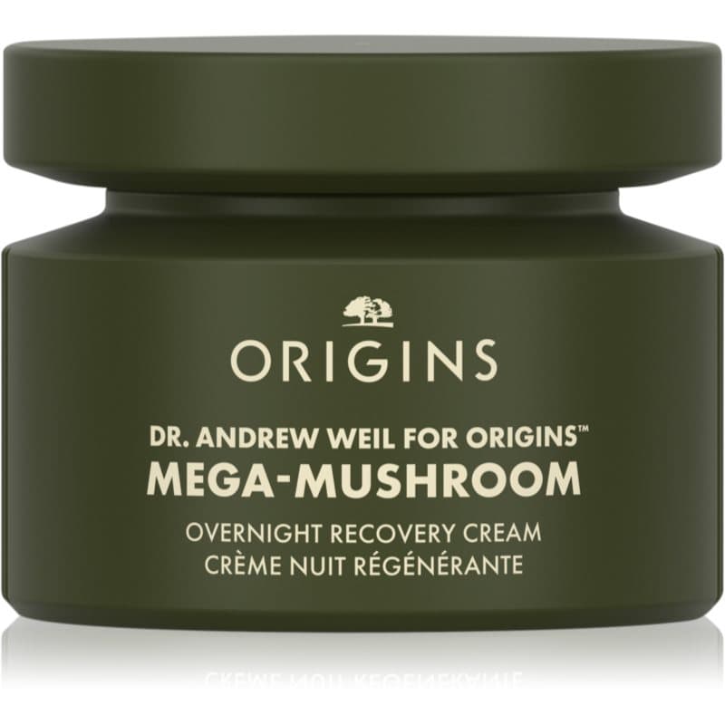 Origins Dr. Andrew Weil for Origins™ Mega-Mushroom Overnight Recovery Cream Kalmerende en Hydraterende Masker voor ’s nachts 50 ml