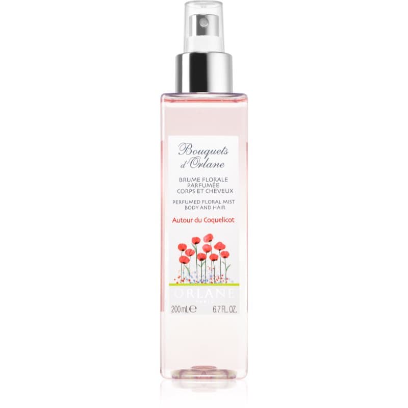 Orlane Bouquets d’Orlane Autour du Coquelicot eau fraicheeau fraiche voor Lichaam en Haar voor Vrouwen 200 ml