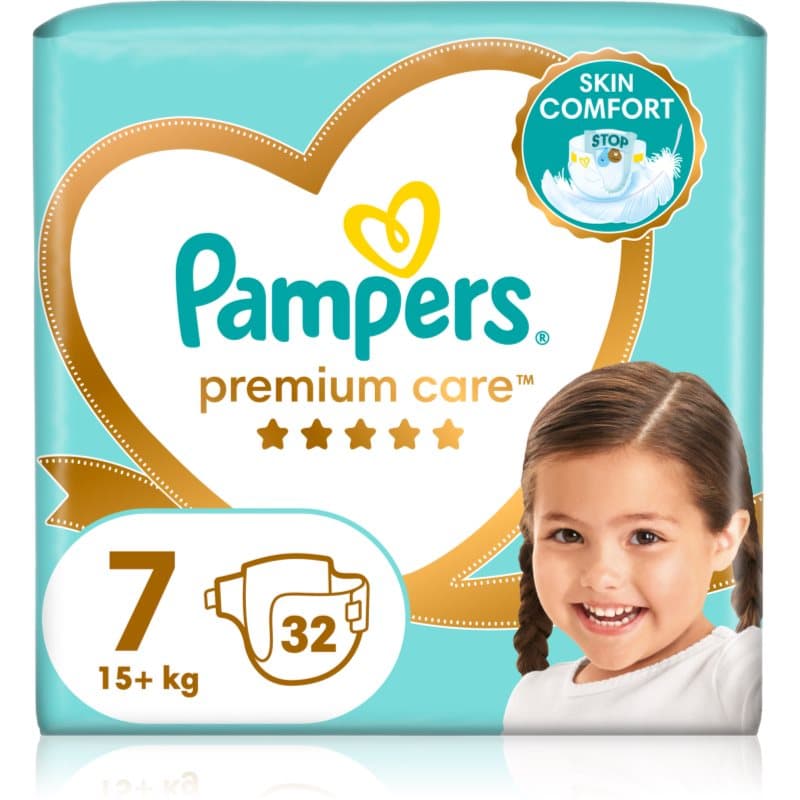 Pampers Premium Care Size 7 wegwerpluiers 15+ kg 32 st