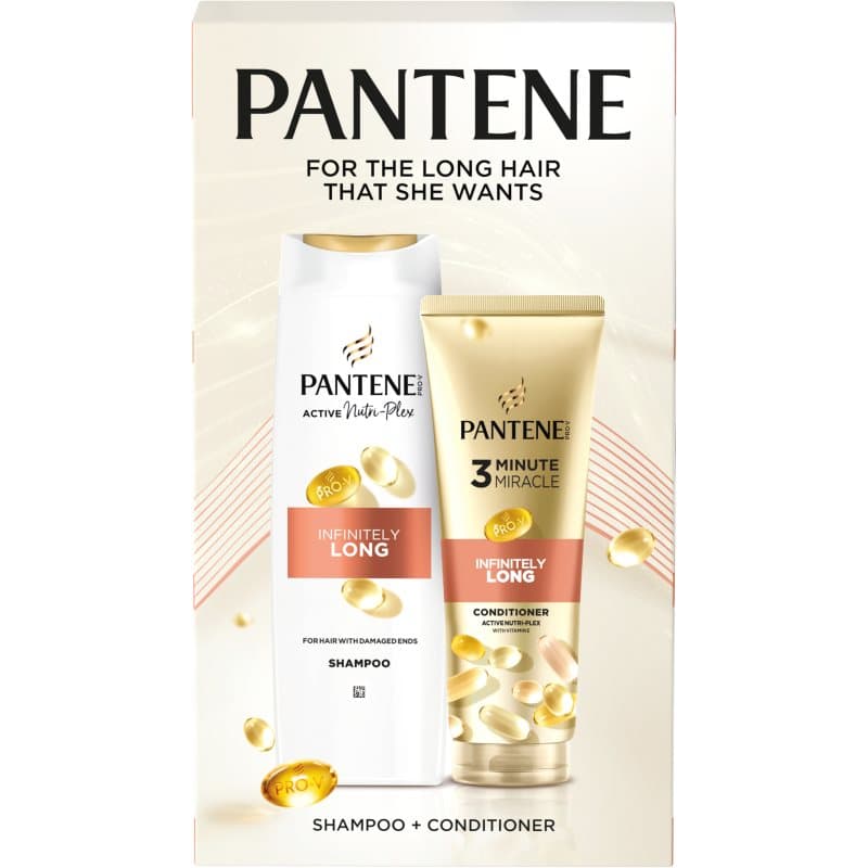 Pantene For Infinitely Long Hair Set Gift Set voor lang haar