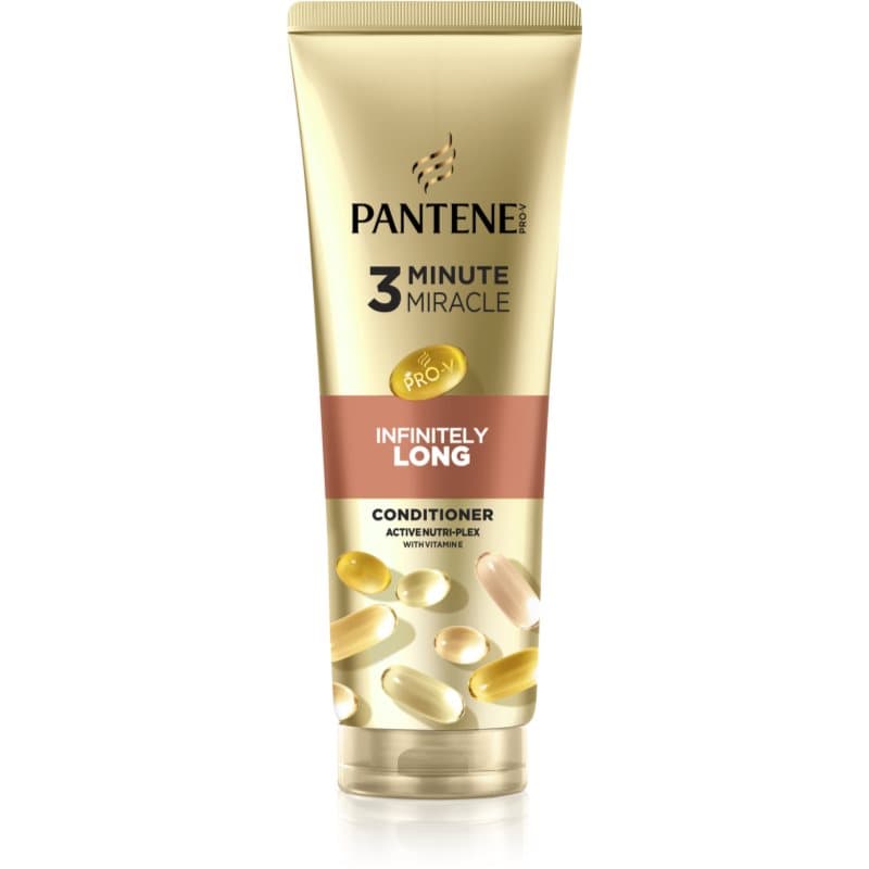 Pantene 3 Minute Miracle Infinitely Long Herstellende Conditioner voor Zwak en Beschadigd Haar 220 ml