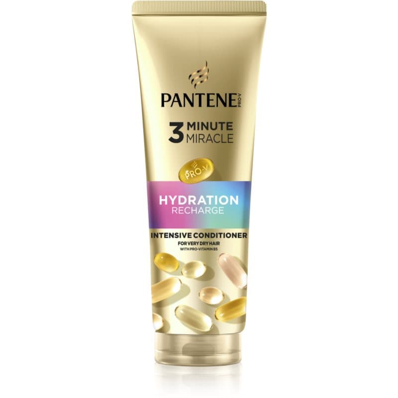 Pantene 3 Minute Miracle Hydration Recharge Intensieve Conditioner voor Zeer Droog Haar 220 ml