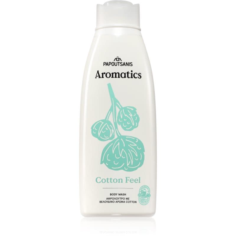 PAPOUTSANIS Aromatics Cotton Feel Zachte Douchegel 650 ml