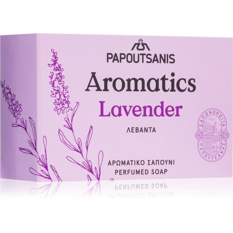 PAPOUTSANIS Aromatics Lavender Vaste Zeep 100 g