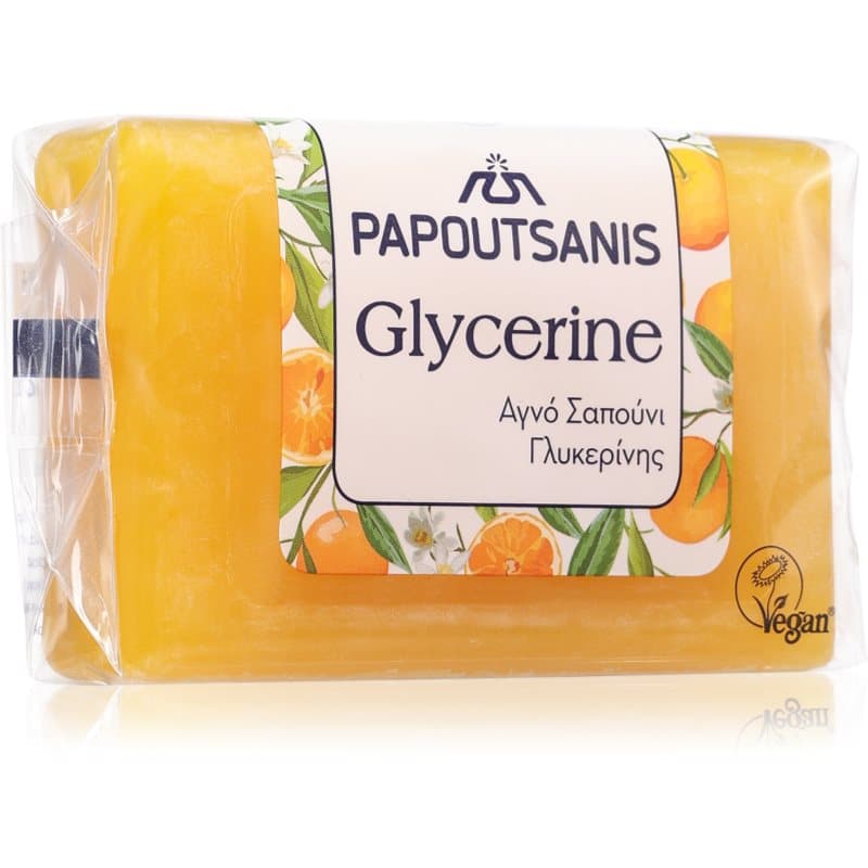 PAPOUTSANIS Glycerine Yellow Vaste Zeep voor het Lichaam 125 ml