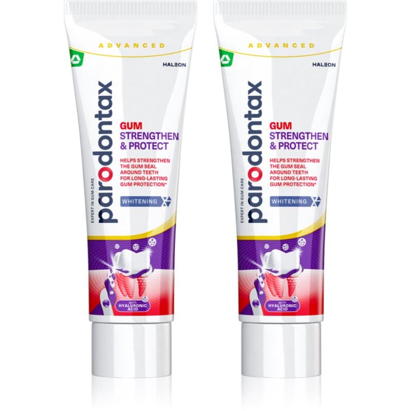 Parodontax Gum And Sens Whitening Whitening Paste voor Tanden 2x75 ml