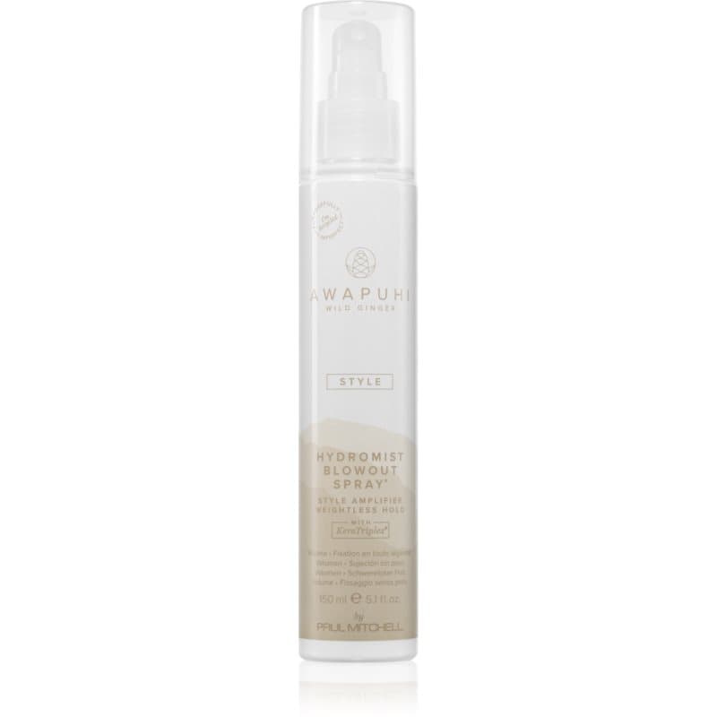 Paul Mitchell Awapuhi Wild Ginger HydroMist Blowout Spray Fixatie Spray voor Perfect Volume 150 ml