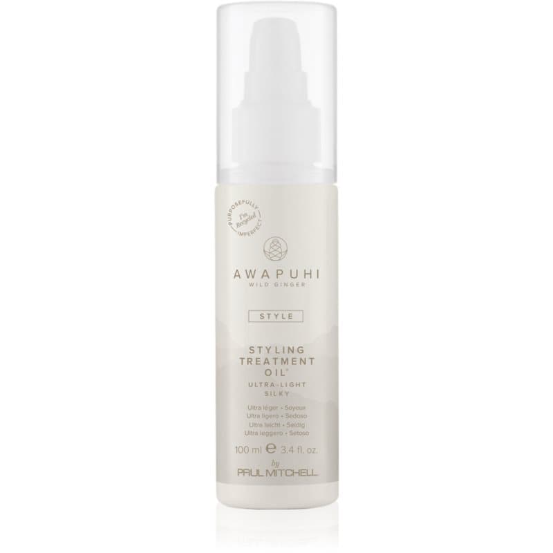 Paul Mitchell Awapuhi Wild Ginger Styling Treatment Oil Herstellende Olie voor Droog en Beschadigd Haar 100 ml