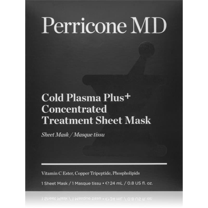 Perricone MD Cold Plasma Plus+ Treatment Sheet Mask verzorgend sheetmasker 1 st