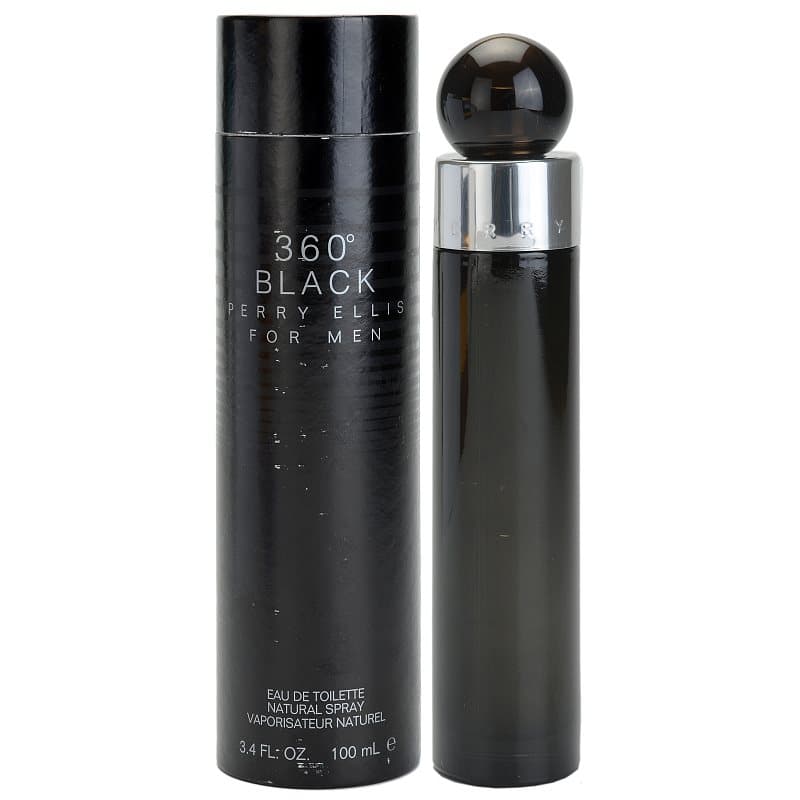 Perry Ellis 360° Black Eau de Toilette voor Mannen 100 ml