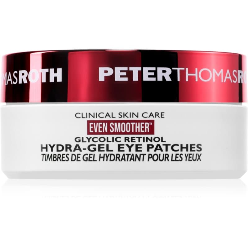 Peter Thomas Roth EVEN SMOOTHER™ Glycolic Retinol Hydra-Gel Eye Patches vochtinbrengende gelkussens voor Oogcontouren 60 st