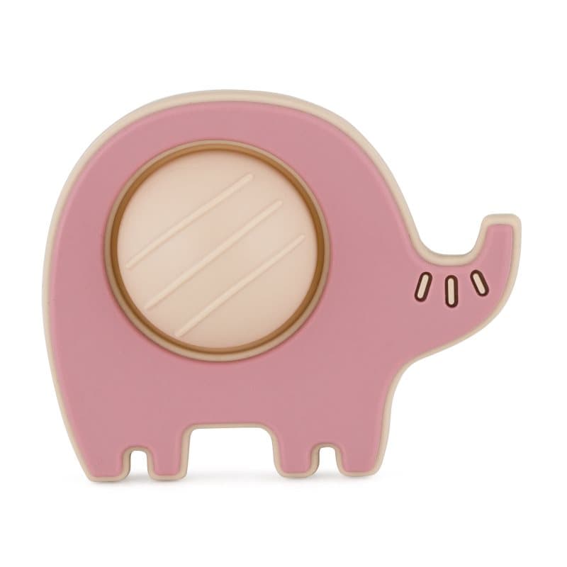 Petite&Mars Elephant Edwin 6m+ Speelgoed Dusty Rose 1 st
