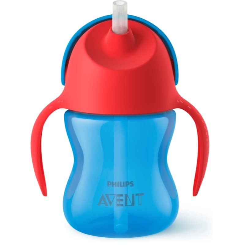Philips Avent Bendy Straw SCF796/01 9m+ Kop met buigbaar rietje Blue 200 ml