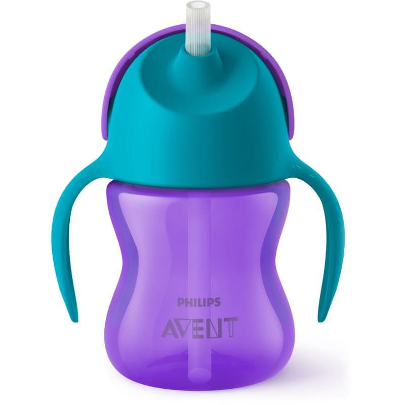 Philips Avent Bendy Straw SCF796/02 9m+ Kop met buigbaar rietje Purple 200 ml