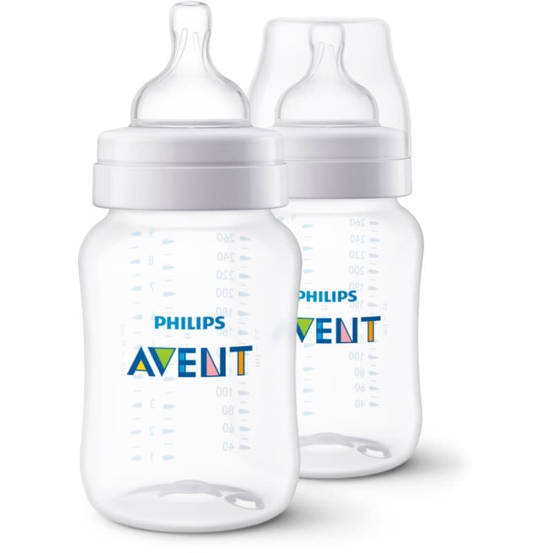 Philips Avent Anti-colic SCY103/02 babyfles anti-colic 1 m+ 2x260 ml