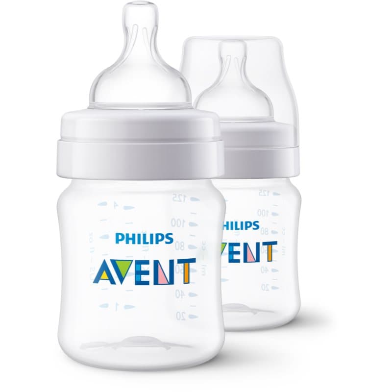 Philips Avent Anti-colic SCY100/02 babyfles anti-colic 1 m+ 2x125 ml