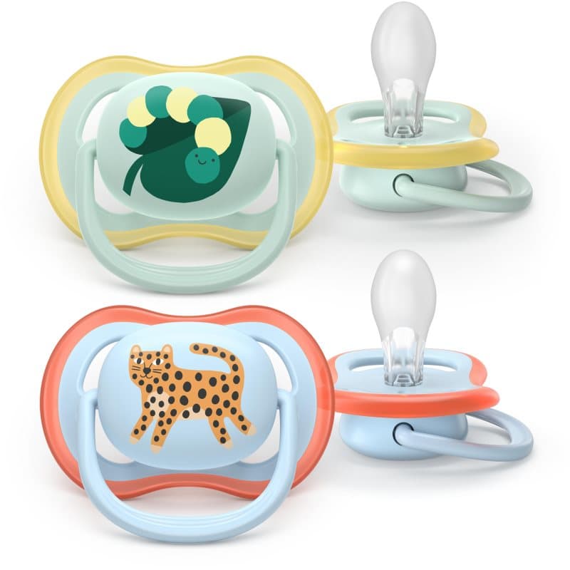 Philips Avent Ultra Air SCF087/02 0-6m fopspeen Boy 2 st