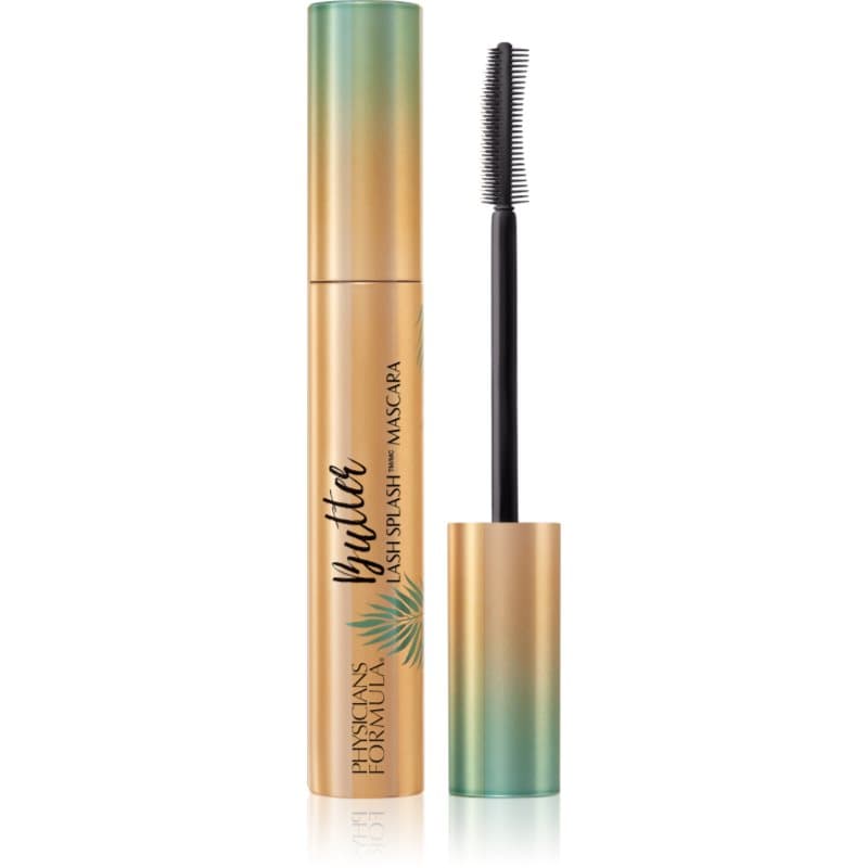 Physicians Formula Butter Lash Splash™ waterproof mascara voor verlenging, krullen en volume Blackest Black 10 ml