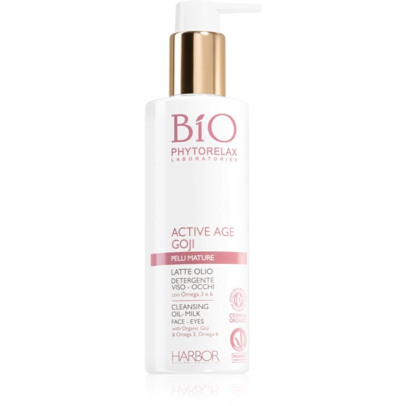 Phytorelax Laboratories Bio Active Age Goji Milde Reinigingsmelk voor Rijpe Huid 200 ml