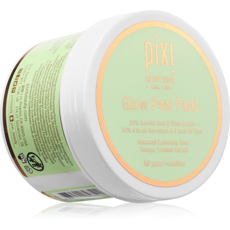 Pixi Glow Peel Exfoliërende Kussentjes voor Stralende en Gladde Huid 60 st