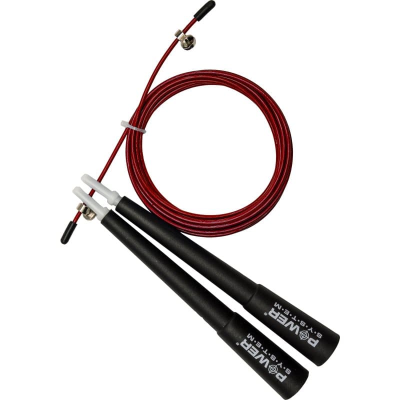 Power System Jump Rope springtouw kleur Red 1 st