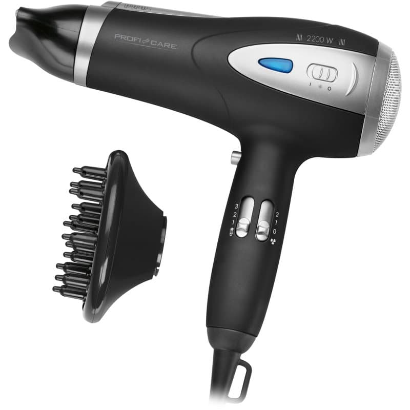 ProfiCare HTD 3113 Haarföhn Black 1 st