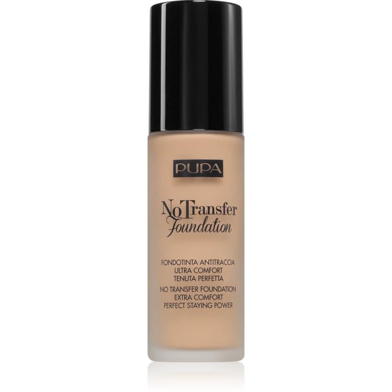 PUPA Milano No Transfer Foundation Hydraterende Make-up SPF 15 Tint 01 - Nude 30 ml
