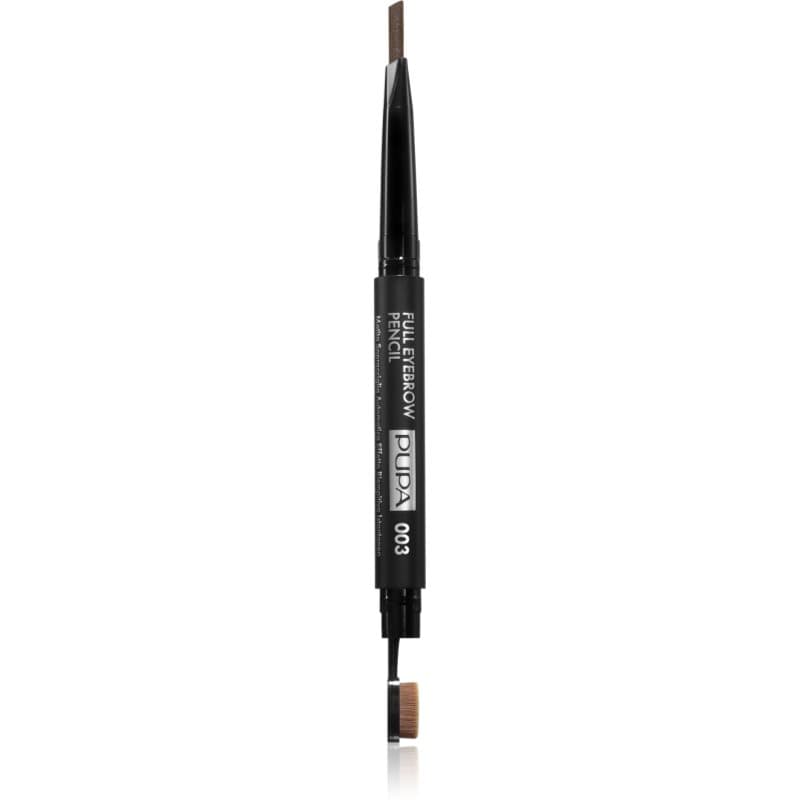 PUPA Milano Full Eyebrow Automatic Pencil Automatische Wenkbrauwpotlood Tint 003 Dark Brown 0.2 g