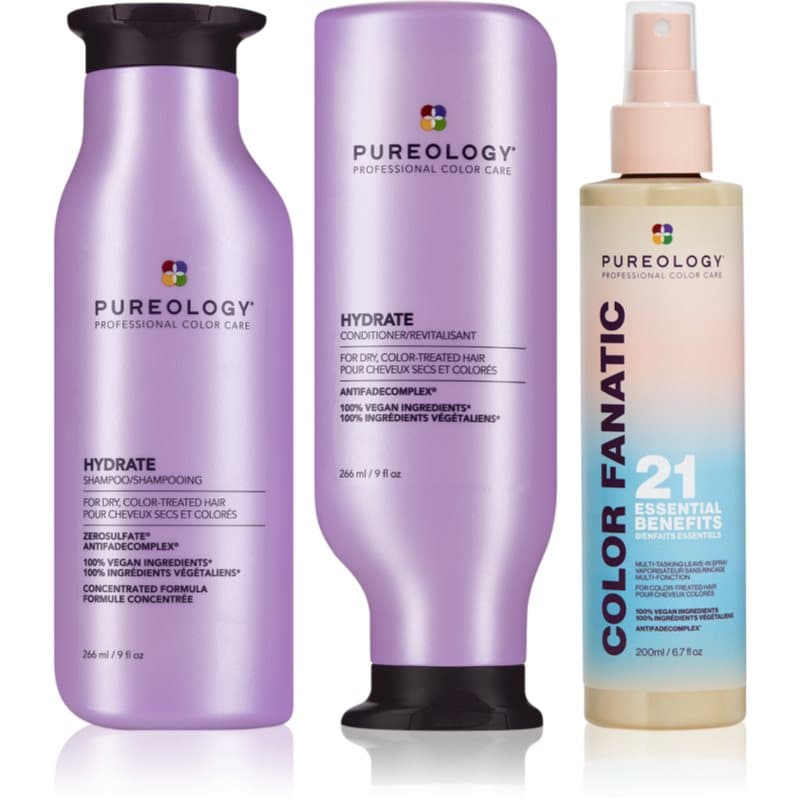 Pureology Hydrate full routine set voor Hydratatie en Glans voor alle haartypen