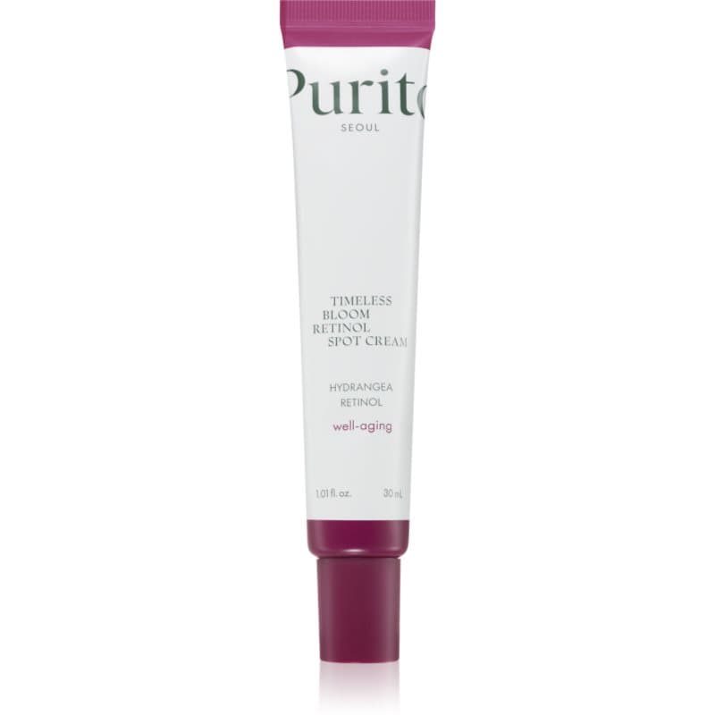 Purito Timeless Bloom Retinol Spot Cream Lokale Verzorging tegen Rimpels in Ooggebied 30 ml