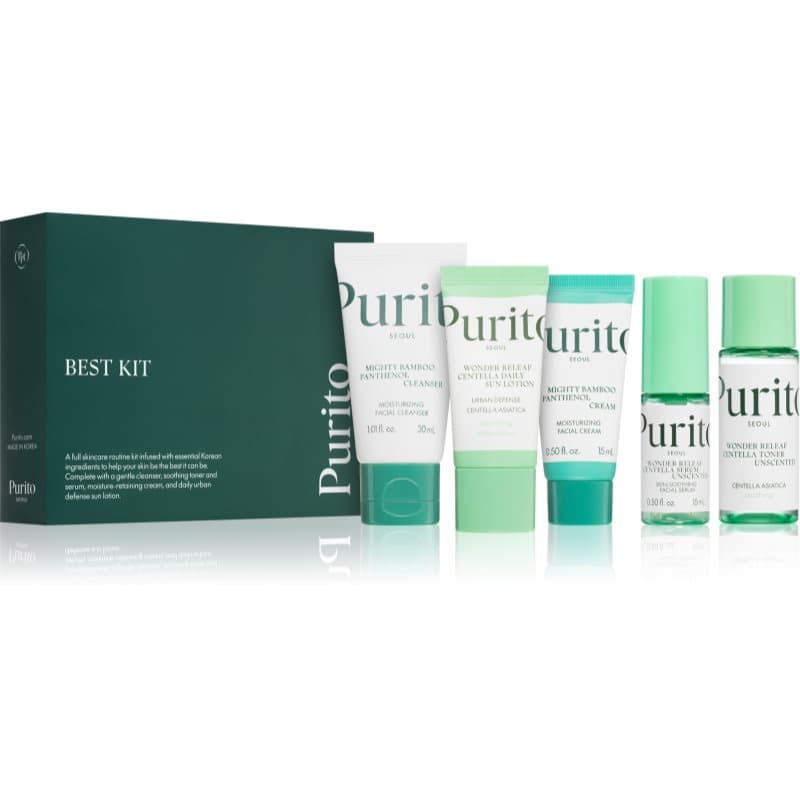 Purito Seoul Best Kit Travel-set voor Regeneratie van de Huid