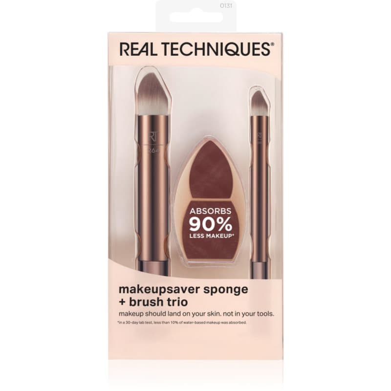 Real Techniques Makeup Saver Brush Trio Penselen Set