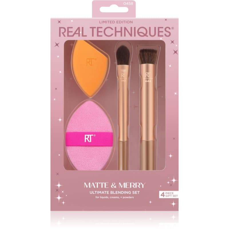 Real Techniques Matte&Merry Ultimated Blending Set Penselen Set
