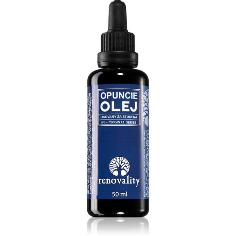 Renovality Original Series Cold-Pressed Opuntia Oil Gezichtsolie voor Droge en Gemengde Huid 50 ml