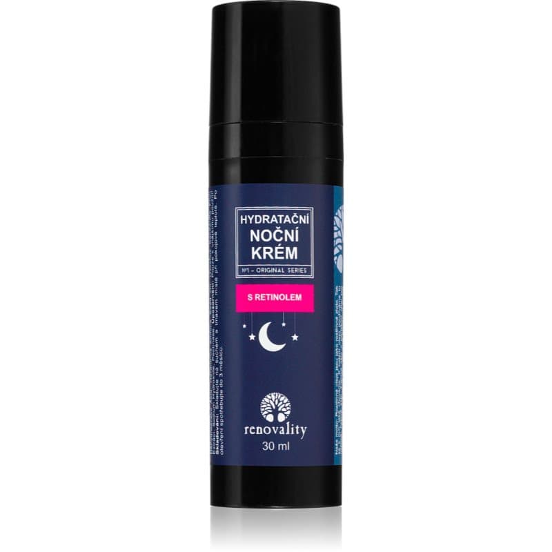 Renovality Hydrating night cream with retinol Crème tegen Rimpels 30 ml