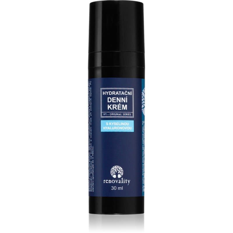 Renovality Hydrating day cream with hyaluronic acid Dagverzorging voor alle huidtypen 30 ml