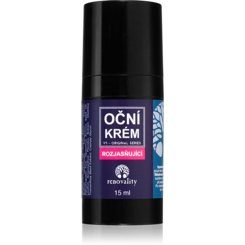 Renovality Eye cream Verhelderende Oogcrème 15 ml