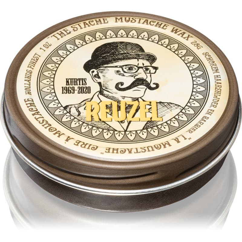 Reuzel "The Stache" Mustache Wax Moustache Wax voor een Gezonde Glans 28 gr