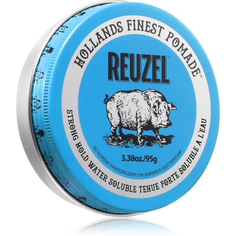 Reuzel Blue Water Soluble Strong Hold Haar pommade 95 g