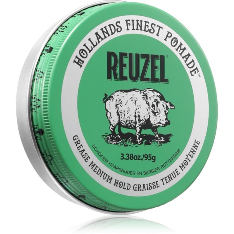 Reuzel Green Grease Medium Hold Haar pommade 95 g